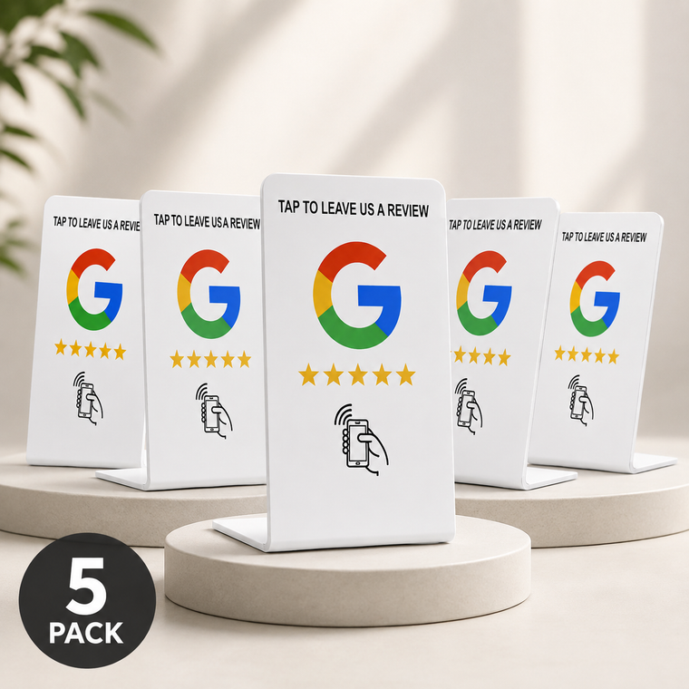 Pack 5 Tarjetas NFC TapCodes