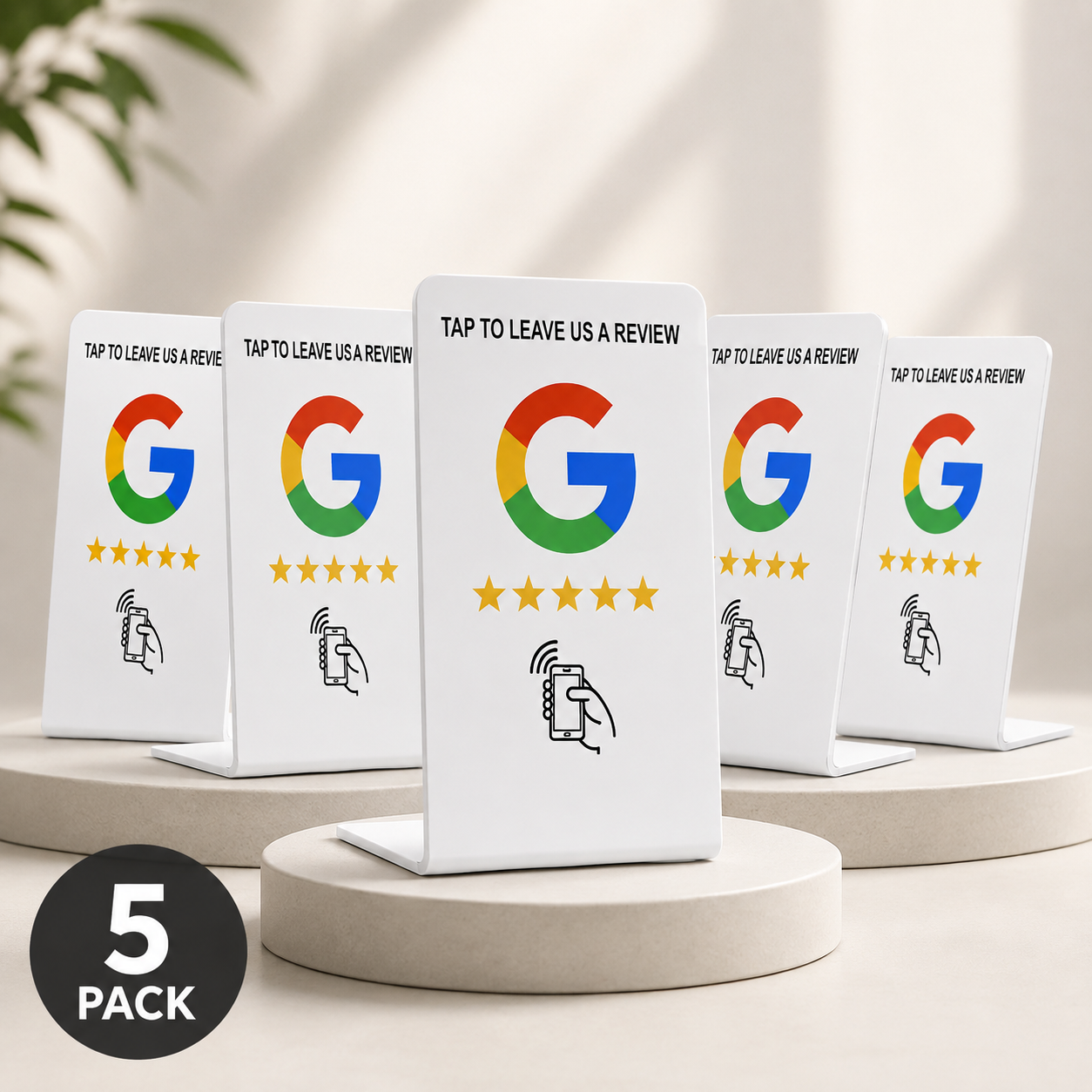 Pack 5 Tarjetas NFC TapCodes